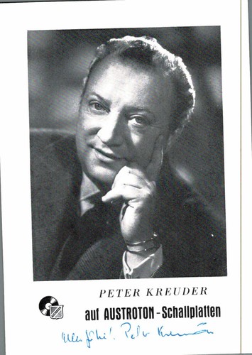Peter kreuder original - , **