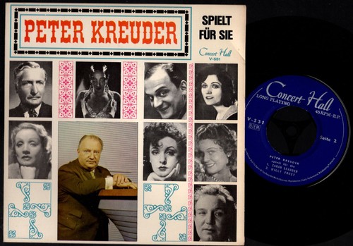 Peter kreuder spielt - kreuder,