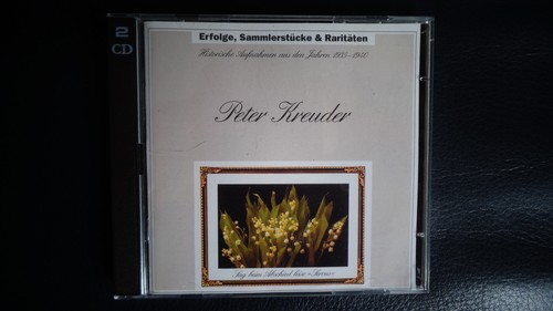 Peter kreuder - cd, "peter