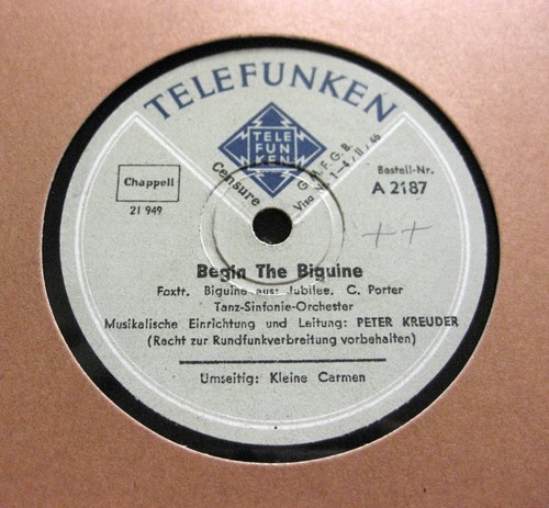 Peter kreuder begin - kreuder, the