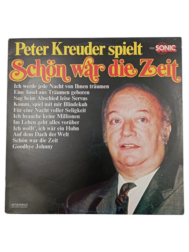 Peter kreuder schön war - peter,
