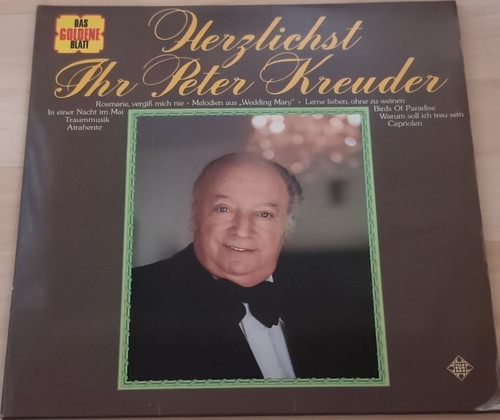 Peter kreuder herzlichst ihr - herzlichst,