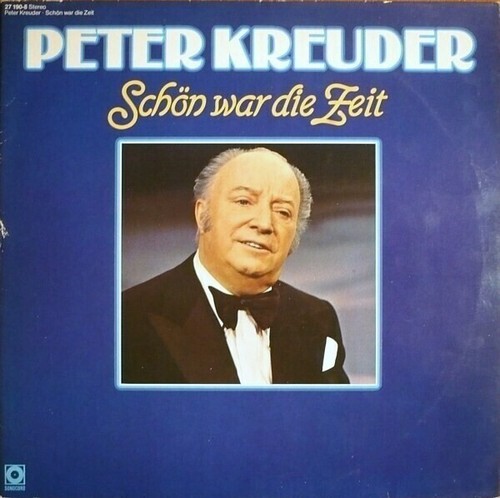 Peter kreuder schön war - peter,